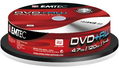 Emtec DVD+RW 4,7GB (10)