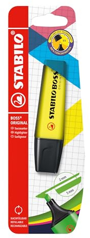 STABILO - Textmarker - BOSS ORIGINAL - Einzelstift - gelb