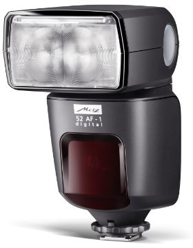 Metz mecablitz 52 AF-1 für Canon Kameras (DSLR und CSC) | Top Blitzgerät mit E-TTL, Leitzahl 52, HSS (High Speed Sync), Touch-Display etc.