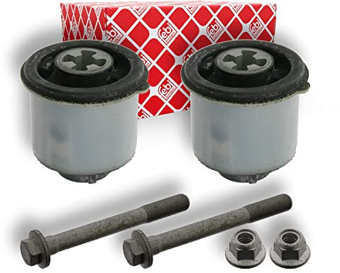 febi bilstein 40631 Achskörperlagersatz mit Schrauben und Muttern, 1 Stück | Kompatibel mit: FORD FIESTA V, FIESTA V Van, FUSION
