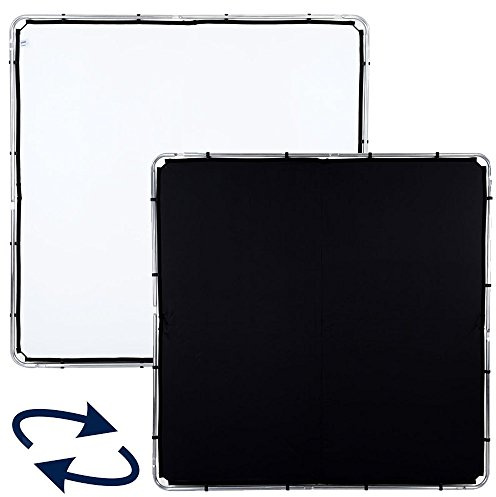 Manfrotto Skylite - Tela, 2 x 2 m, Blanco/Negro