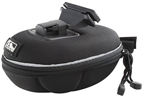 M-Wave Satteltasche Hard-Case Clip-On, schwarz