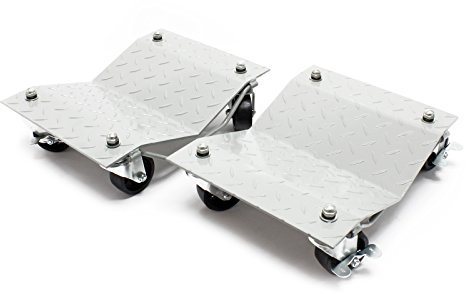 Rangierroller, 2 Stück mit jeweils 680 kg Traglast, Rangierhilfe Rangierheber