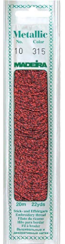 Madeira Metallic No.10 20m 342, Silber