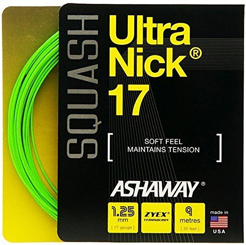 Ashaway Ultranick 17 squash string (1 set) by ASHAWAY