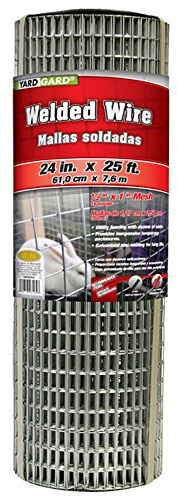 YARDGARD Galvanized Welded Wire Fence, 24-In. x 25-Ft. -309301A