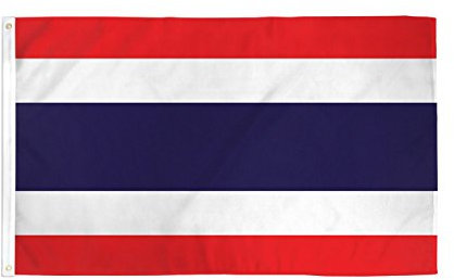 BANDIERA THAILANDIA 150x90cm - GRAN BANDIERA THAILANDESE 90 x 150 cm Poliestere leggero - Bandiere - AZ FLAG