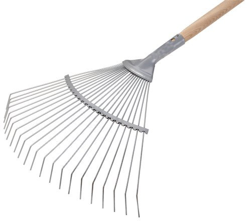 Draht - Laubbesen 22 runde Zinken