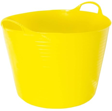 Red Gorilla - Tubtrug Flexible Multipurpose Tub Large Yellow 38 Ltr