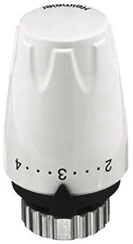 TA Heimeier 6700-00.500 Testa termostatica DX con sensore integrato coperchio scala bianco RAL 9016