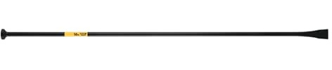 Truper Post Hole Digger & Tamping Bar, 69-Inch, 16-Pound Heavy-Duty Drop-Forged Steel Digging/Demolition Bar, Heat-Treated, Rust-Resistant Black Finish (Model 30162)
