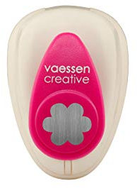 Vaessen Creative Craft Paper Punch - Flower - 7 x 10 mm - Circle Cutter for Crafting and Card Making