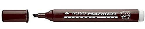 MARCATORE TRATTO MARKER SCALPELLO MARRONE