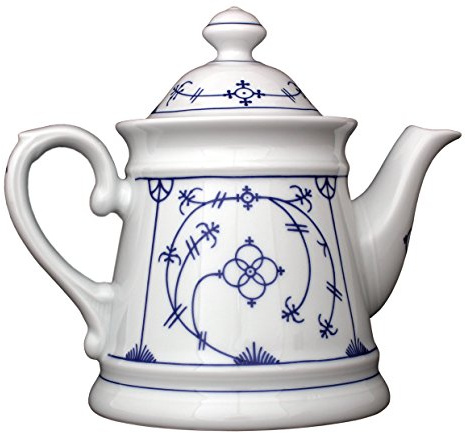 Eschenbach Porzellan Group Tallin Indischblau Teekanne 1,15 L, Porzellan, Indigoblau, 1 x 1 x 1 cm