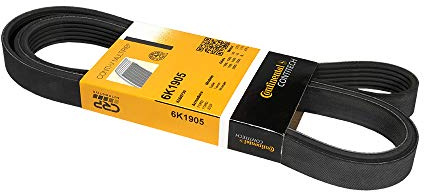 CONTITECH 6PK1905 Keilrippenriemen Kompatibel mit AUDI 80 Limousine 8C2, B4 044260849E 078903137AJ 1E0315909B