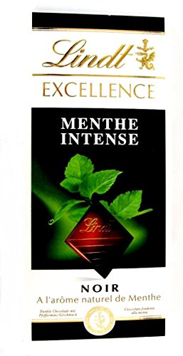 Lindt - Intense Minztablett, Schwarz - 100 g