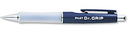 PILOT Dr. Grip Limited Refillable & Retractable Gel Pen, Medium Point, Blue Ink, Single Pen (36101)- Ideal for School, Journaling & Office Writing