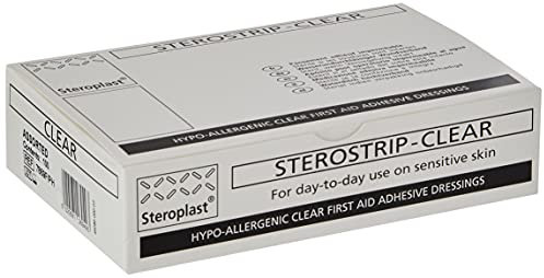 Sterostrip Washproof Clear Assorted Plasters, Pack of 100