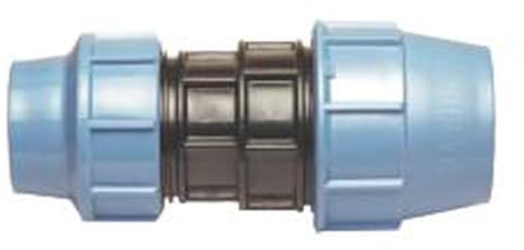 SOMATHERM FOR YOU, Raccord plastique manchon droit réduit pour tube PE Ø40-32 mm, en polypropylène haute résistance, étanchéité par joint torique, pression 16 bars, température max 80°C | Raccordez durablement 2 diamètres différents grâce à ce manchon plastique haute résistance.