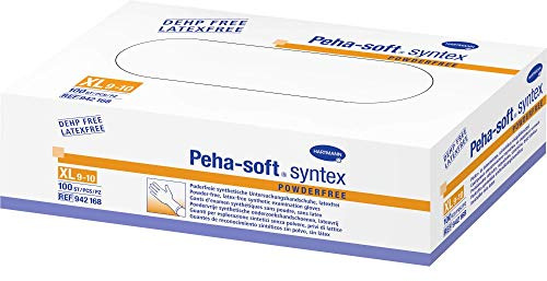 PEHA-SOFT Syntex Unters.Handsch.unste.pud.frei XL 100 St Handschuhe