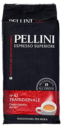 Pellini Café Moulu Espresso Superiore Tradizionale nr 42 Arabica 60%/Robusta 40% 250 g