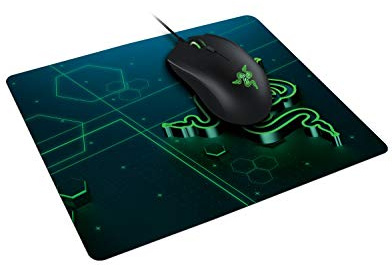 Razer Goliathus Speed (Small) Gaming Mousepad: Smooth Gaming Mat - Anti-Slip Rubber Base - Portable Cloth Design - Anti-Fraying Stitched Frame