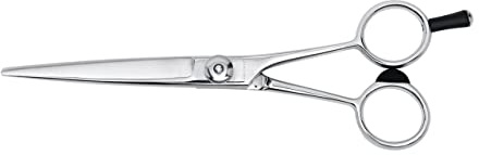 Cricket S3 Premium Series 600 Professional Hair Cutting Shears - High-Performance Swedish Steel, Convex Edge Blades, Adjustable Tension Knob - Durable, Precision Styling Scissors – 6 Inch