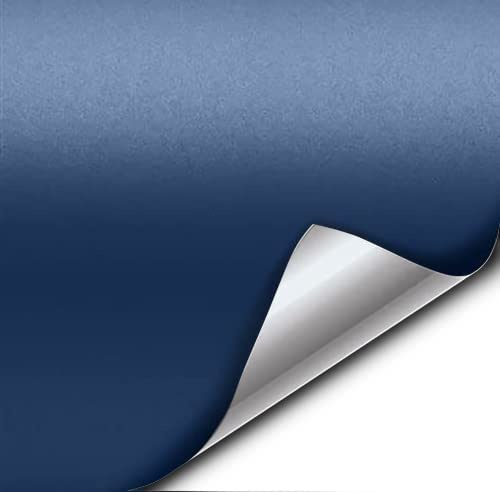 VViViD XPO Matte Metallic Navy Blue Vinyl Car Wrap Film Roll (6ft x 5ft (Hood, Roof or Trunk Wrap Kit))