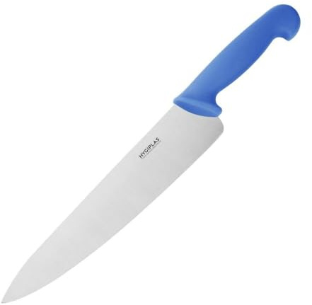 Hygiplas C850 kockkniv, 10 tum, blå