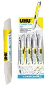 UHU Korrekturflüssigkeit A Stift weiß 8 ml