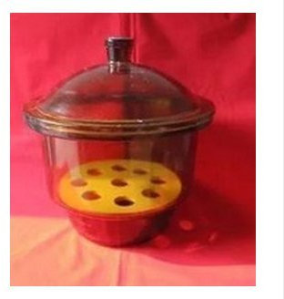 Gowe 210 mm marrone vetro essiccatore vaso laboratorio essiccatore asciugatrice