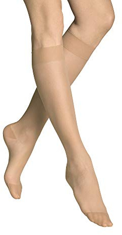ITEM m6 KOMPRESSIONSKNIESTRÜMPFE DAMEN 15 DEN – Unsichtbare Kompressionsstrümpfe Damen im Nude-Look, atmungsaktiv & bequem – Kompressionsstrümpfe für Büro, Reise & Alltag
