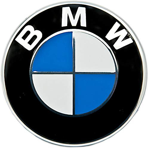 Original BMW-emblem med självhäftande film, ihoplimmad, 70 mm, 1, 3er, 5er, 7er, X5, (36136758569)