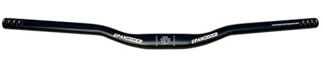 UPANBIKE Fahrrad Lenker Riser Bar– Aluminiumlegierung MTB Lenker mit 25,4 mm Durchmesser,Länge 600mm, Geeignet für Mountainbikes und Rennräder 25.4mm*600mm