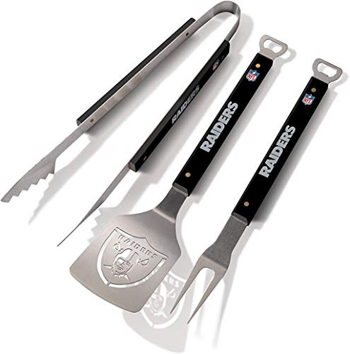YouTheFan Piece BBQ Set NFL Cleveland Browns Spirit Series 3-teiliges Grillset