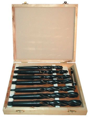 Güde MK-drill Set MK2 - Holzbox / 8-tlg.