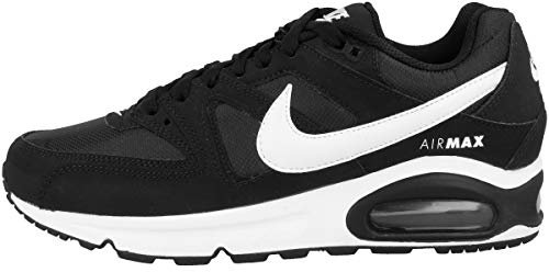 NIKE Air MAX Command, Sneaker Hombre, Black/White, 38 EU