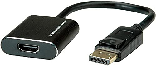 ROLINE DisplayPort-HDMI Adapter, v1.4, HDR 10, DP ST-HDMI BU, Aktiv