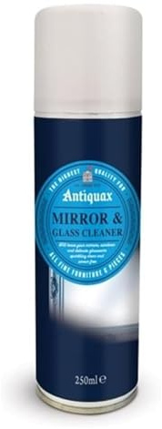 Antiquax Mirror and Glass Cleaner – Smudge-Free Shine for Mirrors, Windows, and Glass Surfaces; Streak-Free Finish with Sustainable Cleaning Power; Gentle Yet Effective