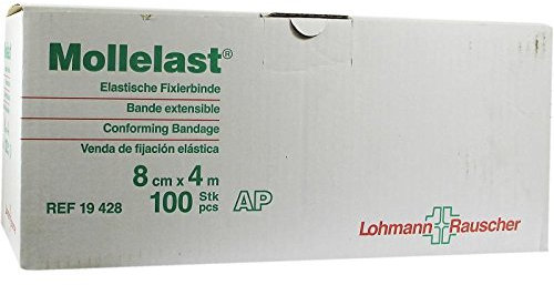 MOLLELAST Binden 8 cmx4 m weiß lose 100 St
