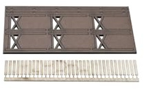 NOCH Steg, Laser-Cut Modellbau, 9,5 x 1,8 cm, perfekt für H0 Modelle