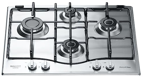 Hotpoint PCN 642 IX/HA 4 fuochi gas, Inox
