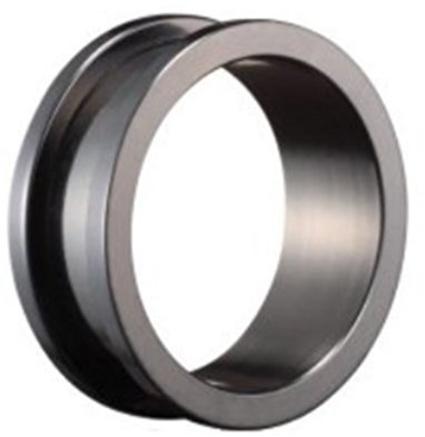 eeddoo Flesh Tunnel Schwarz Titan 1,2 mm