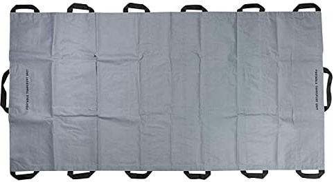 LINE2 Design Portable Patient Transport Unit - Lightweight EMS Stretcher with 14 Handles, Supports up to 1500 lbs.
