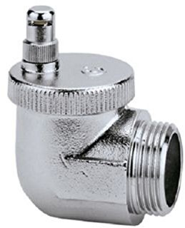 Caleffi 504401 Valvola di Sfiato per Radiatore, a Corpo Intero