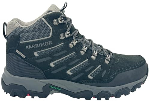 Karrimor Mens Mount Mid Walking Boots - Black - 11.5 (46.5)