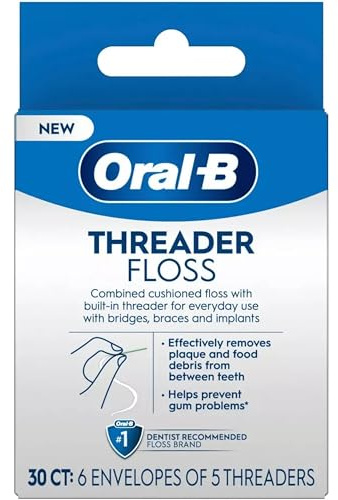Oral-B Glide Threader Floss (Pack of 4)