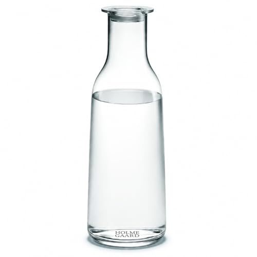 Holmegaard Flasche inkl. Deckel 90 cl Minima klassisches Design, klar