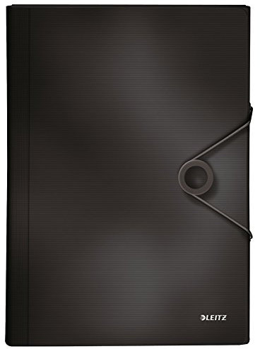 Leitz 45791095 Solid Projektmappe PP A4, schwarz