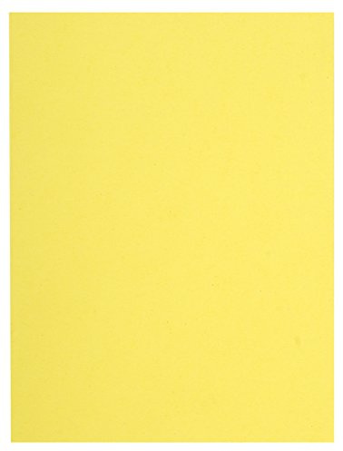 Exacompta 150005E 100er Pack Aktendeckel Forever DIN A4 aus flexiblem Recycling-Karton gelb Mappe blauer Engel zertifiziert Einschlagmappe